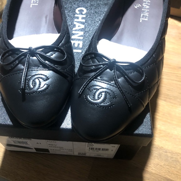 NWT Chanel quilted Ballerina flats - Picture 3 of 7